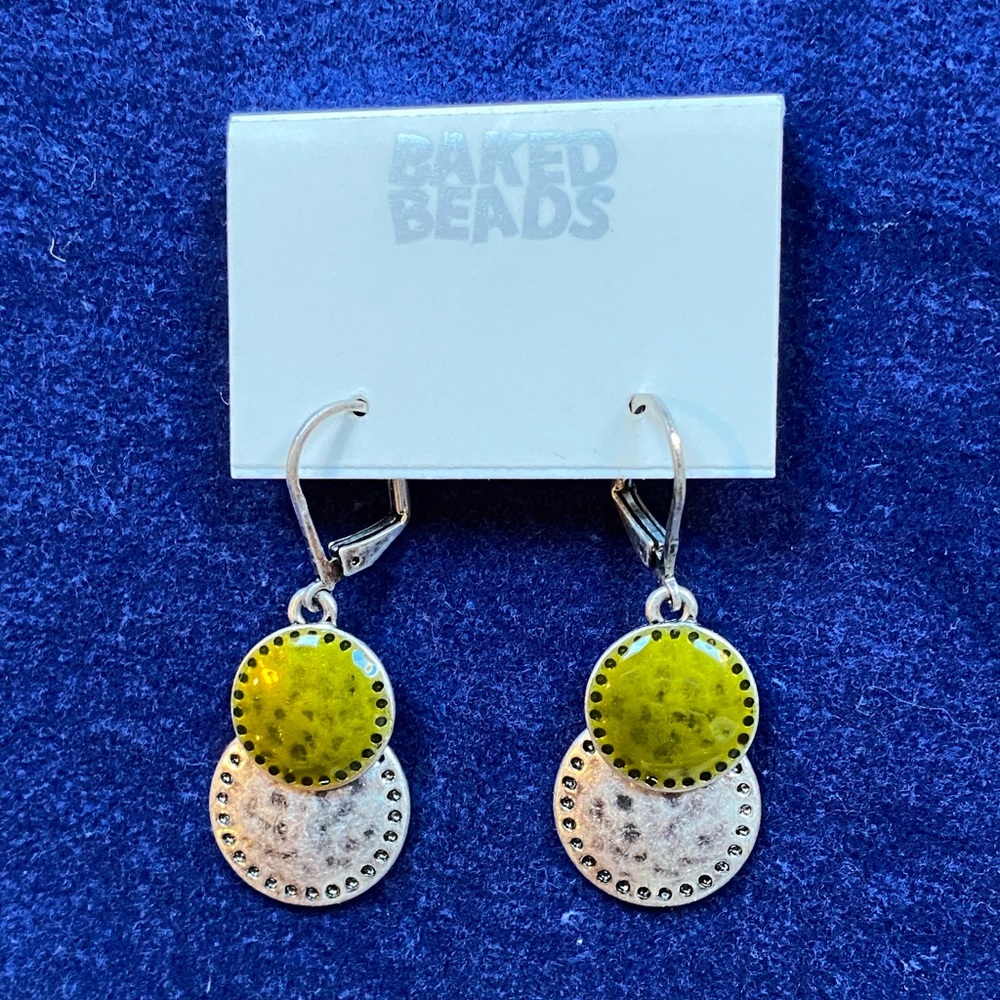 Baked Beads earrings by David & Robin